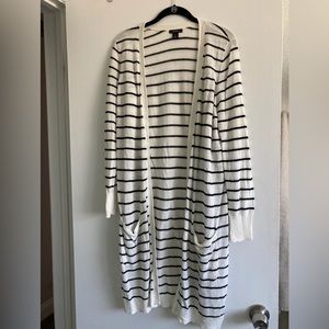 Striped Duster - Halogen